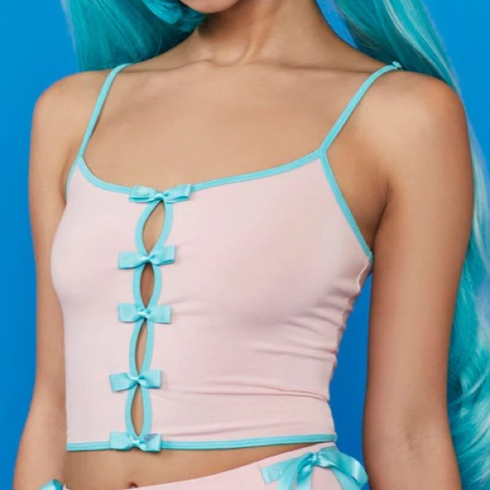 Dolls Kill x Hatsune Miku | Virtual Pop Crop Top